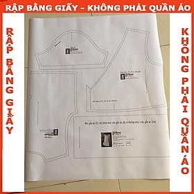 Rập giấy A0 set váy áo mã 802 (BẢN VẼ)