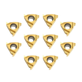 10x 11ER A60 1/4 Hợp Kim Carbide Miếng Lót Ren Biến Cắt Lắp