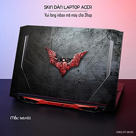 Mua Skin dán Laptop Acer in hình Người dơi _nhiều mẫu 3 (inbox mã máy cho Shop)