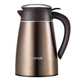 Supor supor household vacuum insulation pot · crystal rhyme series 2L * Mocha gold KC20AP1
