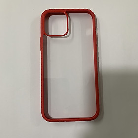 Ốp lưng Silicon trong suốt viền màu cho iPhone 12 Mini/ iPhone 12/ iPhone 12 Pro/ iPhone 12 Pro Max