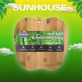 Thớt tre tự nhiên SUNHOUSE KS-CH2626B