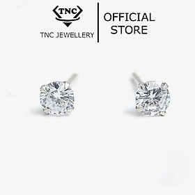 Bông Tai Bạc TNC JEWELLERY Nụ Đá Bạc 925 Kiểu Dáng Sang Trọng