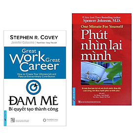 Hình ảnh Combo Cẩm Nang Thành Công: Đam Mê - Bí Quyết Tạo Thành Công + Phút Nhìn Lại Mình (Bí Quyết Thay Đổi Cuộc Sống Của Bạn)