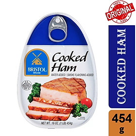 [Date 02/2027] Thịt hộp Ham Cooked Ham Water Added Mỹ 454g