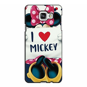 Ốp Lưng Dành Cho Điện Thoại Samsung Galaxy A7 2016 - I Love Mickey