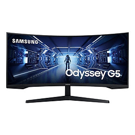 Màn hình Samsung Odyssey G5 LC34G55TWWEXXV 34Inch 165Hz 1Ms Curved VA - Hàng Chính Hãng