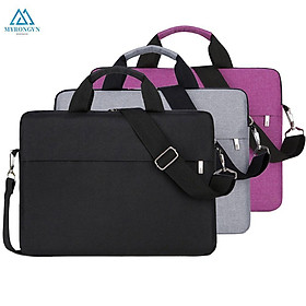 Túi đựng laptop MYRON 13 14 15 inch chống sốc kích thước nhỏ gọn thời trang - Black