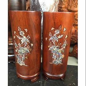 Mua Ống đựng nhang gỗ hương cao 30cm