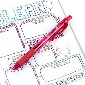 Bút gel Pentel Energel BLN105 ngòi 0.5mm - Mực siêu nhanh khô, đều mực, viết trơn