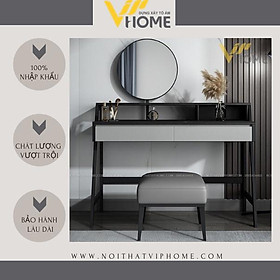 Mua Bàn trang điểm  bàn phấn kèm gương tích hợp đèn LED kèm nút cảm ứng thông minh và ngăn kéo để đồ tện lợi BTD-0004