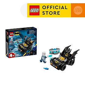 LEGO SUPERHEROES 76301 Đồ Chơi Lắp Ráp Batman Và Xe Chiến Đấu Với Mr. Freeze (63 Chi Tiết)