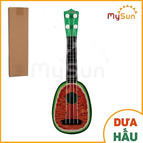 Cây đàn Ukulele đồ chơi nhạc cụ trẻ em 4 dây mini cho bé phát triển trí tuệ thông minh