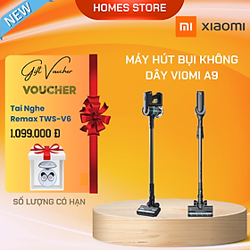 Mua Máy Hút Bụi Không Dây Cầm Tay XIAOMI Viomi A9 Pin Rời Thuận Tiện Sạc Điện Siêu Nhẹ Thời Gian Làm Việc 60 Phút Lực Hút 23KPa Công Suất 120 W - Hàng Chính Hãng