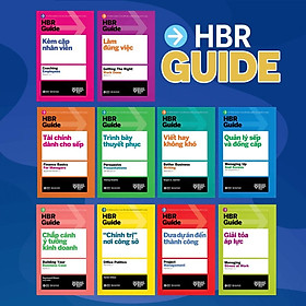 HBR Guide: Kỹ Năng Quản Lý Chuyên Sâu Từ Harvard Business Review ( Bộ 10 Cuốn + Kèm Boxset) - Bản Quyền
