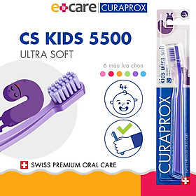 Bàn chải răng trẻ em Curaprox CS Kids 5500 Ultra Soft