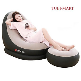 Mua Bộ ghế hơi tựa lưng Tặng kèm đôn ghế - Nhiều màu