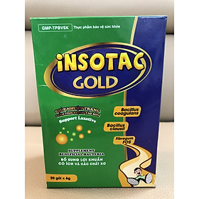 THỰC PHẨM BỔ SUNG INSOTAC GOLD - HỖ TRỢ TÁO BÓN
