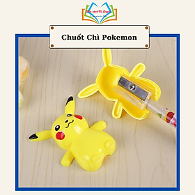 Combo 3 chuốt bút chì hình pikachu cho học sinh