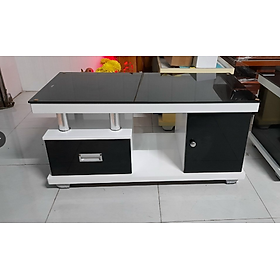 Mua Bàn trà 2 hộc mặt kính Juno Sofa 50 x 100 cm x cao 45 cm