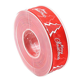 Christmas Ribbon for Party Gift Wrapping Crafts Hair Bows Sewing Decoration