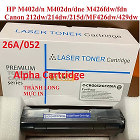 Hộp mực in 26A cho máy in HP M402d/ M402dn/ M426fdn/ M426fdw Hàng chính hãng Alpha Cartridge