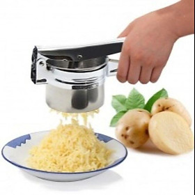 Mua Sét dụng cụ làm bún  ép bánh canh  ép bánh lọt đa năng inox  kèm 3 vỉ cao cấp