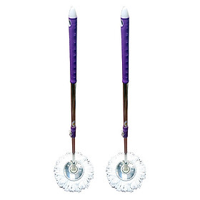 Mua Combo: 02 Cây lau nhà Ánh Dương AD 2077 (Mâm inox) + Tặng kèm 01 Bông tắm trị giá 20.000 đ - Màu ngẫu nhiên