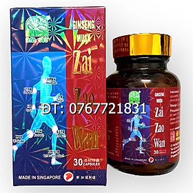 Mua Viên uống Ginseng Musk Zai Zao Wan hỗ trợ đau nhức xương khớp xuất xứ Singapore - Hộp 30 viên - Mã số 1501