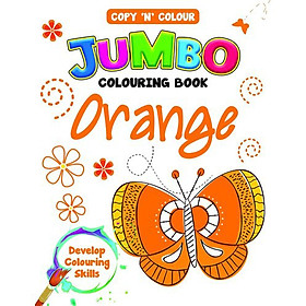 Hình ảnh sách Jumbo Colouring Book: Orange