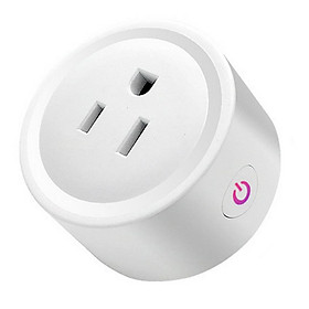 Smart Plug Works with Alexa for Voice Control, Mini Smart Outlet Wifi Plug with Timer Function, No Hub Required, White