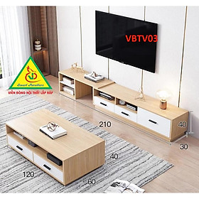 Kệ Tivi Hiện Đại VBTV03 - Nội thất lắp ráp Viendong Adv