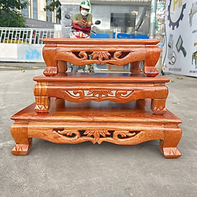 Mua Đôn gỗ hương kê tượng chắc chắn bền bỉ 3 cỡ