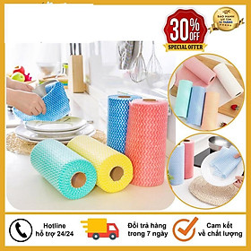 Mua Cuộn Khăn Lau Tay  Khăn Lau Bếp Đa Năng Không Dệt Siêu Mềm  Siêu Thấm Nước