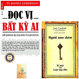 Combo Đọc Vị Bất Kỳ Ai và Người Nam Châm - Bí Mật Của Luật Hấp Dẫn ( Tặng Kèm Sổ Tay )