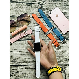 Dây Đeo Thay Thế Dành Cho Apple Watch - Dây da cao cấp - Dây Da 2 màu
