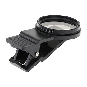 37mm Cellphone Camera Lens Filter CPL Filter Set with Clip Accessories