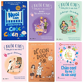 [Download Sách] Combo Để Trở Thành Cha Mẹ Tốt : Bộ Nuôi Con Không Phải Cuộc Chiến (Trọn bộ 4 cuốn - Tái bản 2020) + Để Con Được Ốm + Bác Sĩ Riêng Của Bé Yêu - Chào Con! Ba Mẹ Đã Sẵn Sàng (Tái Bản) + Poster Quy Tắc An Toàn Cho Bé