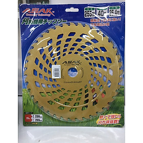 Mua Lưỡi dao cắt cỏ hợp kim Thái Lan 255mm mạ hợp kim 40 răng