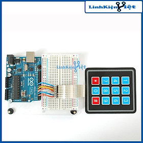 Bàn Phím Ma Trận Mềm 3x4 Keypad