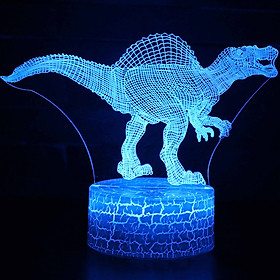 Đèn Bàn Khủng Long 3D