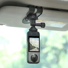 Car Sun Visor Mount Camera Accessories ,360 Degree Rotate, , Professional Camera Holder Action Camera Bracket for Action Camera