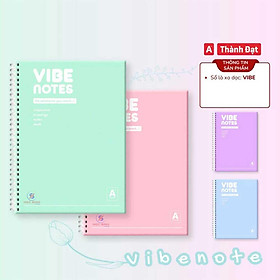 Sổ Lò Xo Dọc Vibe 100GSM 160TR LX B5 01M