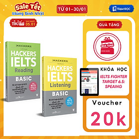 Combo Hackers IELTS Basic Reading + Hackers Basic Listening