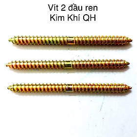 Mua 10 con vít M8x80 -2 đầu ren- Vít cầu thang