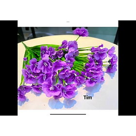 Chậu hoa thuỷ tiên giả cắm sẵn, chất lụa đẹp - Cây giả, hoa lụa Decor trang trí nhà cửa