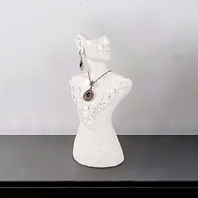 Necklace Earring Display Stand Jewelry Display Bust Holder for Business Home Organisation
