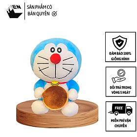 Gấu Bông Doraemon Dorayaki,  Gấu bông mini, Thú bông cho bé, Quà tặng đáng yêu - Sản Phẩm Có Bản Quyền, Phân Phối Bởi Teenbox