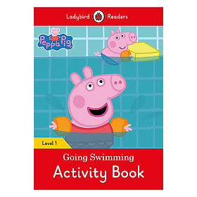 Peppa Pig Going Swimming Activity Book - Ladybird Readers Level 1 (Paperback)