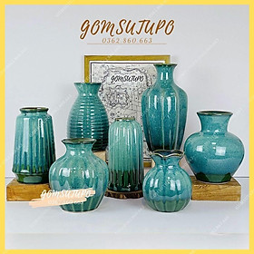 Mua Lọ Hoa Men Hỏa Biến Bạch Ngọc 1 - Gốm Sứ Bát Tràng - Trang Trí Decor - Nhà Cửa